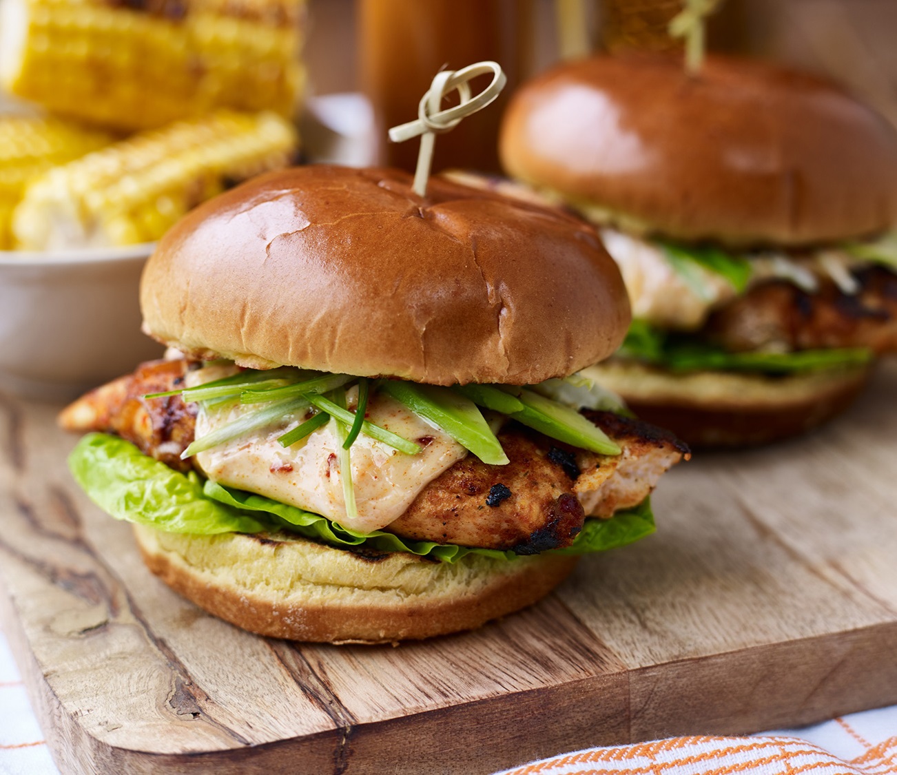 Proper Piri-Piri Chicken Burgers - The People's Friend